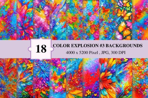Color Explosion 3: A Deep Dive into Vibrant Digital Backgrounds