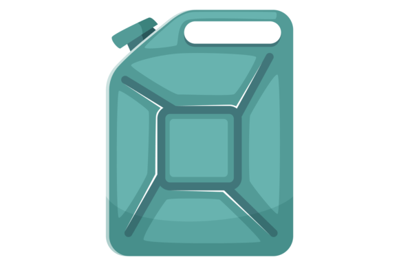Metal Gas Canister: Fuel Container Color for Bold Branding