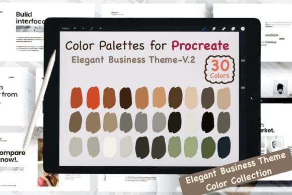 Streamline Your Brand: The Elegant Biz V.2 Color System