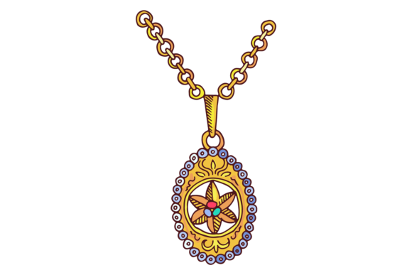 The Allure of Vintage Golden Pendant in Modern Design